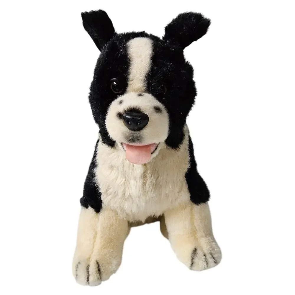 Disney Store Snow Dog Nana‎ Plush Kids Medium Black White Spotted Muzzle AT18202